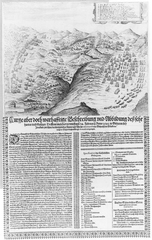 Schwarz-weißes 16. Jahrhundert-Karte von Heidelberg, Deutschland, angezeigt in der Mitte eines offenen alten Buches mit umgebendem Text.