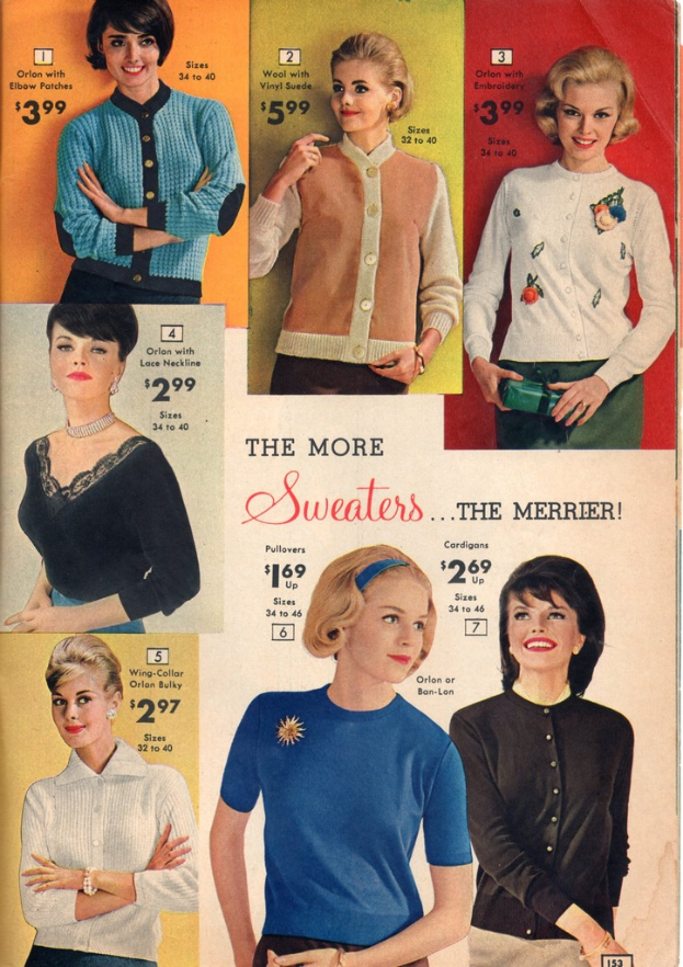 Ein Collage-Bild mit verschiedenen Frauen in unterschiedlichen Kostümen, jeweils mit Text und Dollarbeträgen.